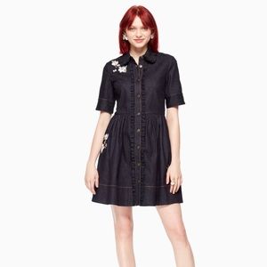 NWT Kate Spade embroidered flower dress